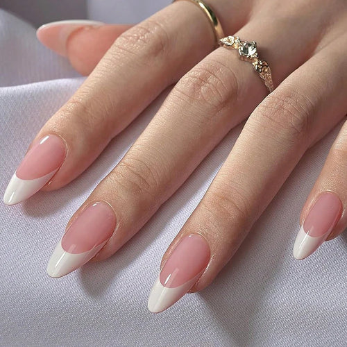  360 Pcs Glossy Pink French Nail Tips cashymart