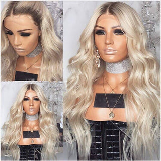  Blonde Long Curly Wig cashymart