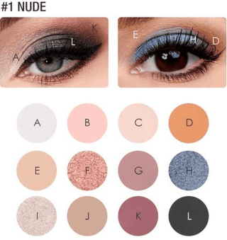  Focallure 12 Colors Eyeshadow Palette cashymart