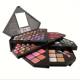  130 Colors Diamond Shape Makeup Kit cashymart