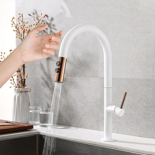  Touch-sensitive Copper Kitchen Faucet cashymart