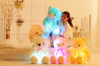  LED Teddy Bear Stuffed Animals Plush Toy cashymart