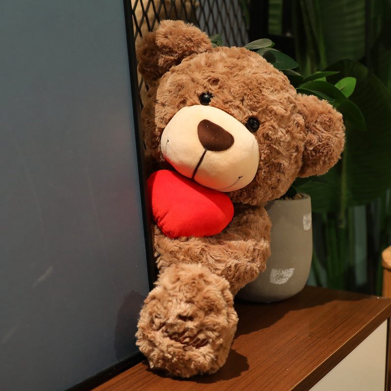  Adorable Heart Bear Plush cashymart