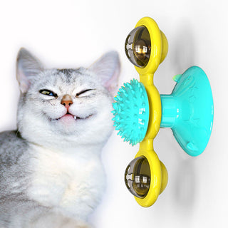  Cat Rotating Windmill Interactive Toy cashymart