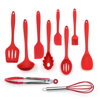  Non-Stick Silicone Kitchen Utensils Set cashymart