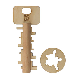  Bamboo Educational Lock and Key Toy cashymart