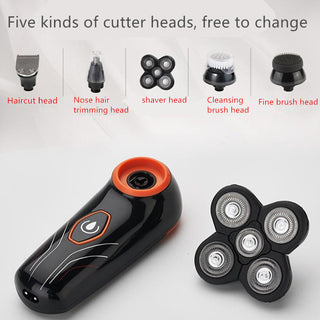  Electric Head Shaver with 4D Rotary Blades cashymart