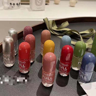  Macaron Color Set Water-based Nail Polish Set cashymart