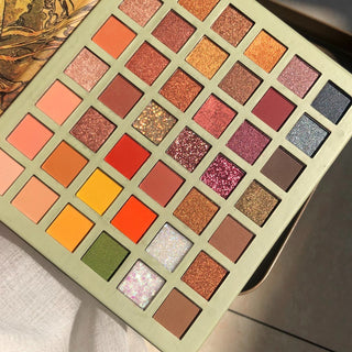  Rose Gold 42-Color Bead Eyeshadow Palette cashymart