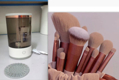  Portable Electric Makeup Brush Cleaner cashymart