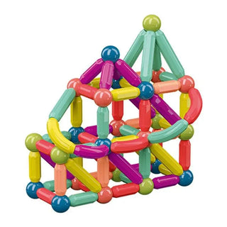  Magnetic 3D Building Blocks for Creative Play cashymart