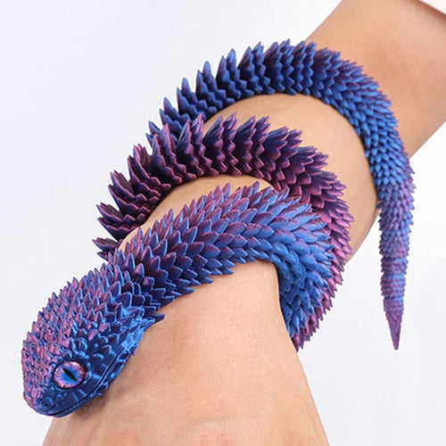  3D Printed Movable Joint Snake Fidget Toy cashymart