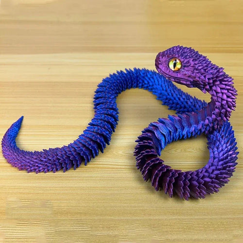  3D Printed Movable Joint Snake Fidget Toy cashymart