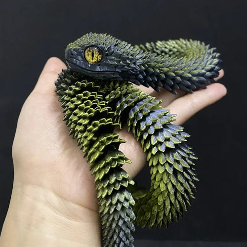  3D Printed Movable Joint Snake Fidget Toy cashymart