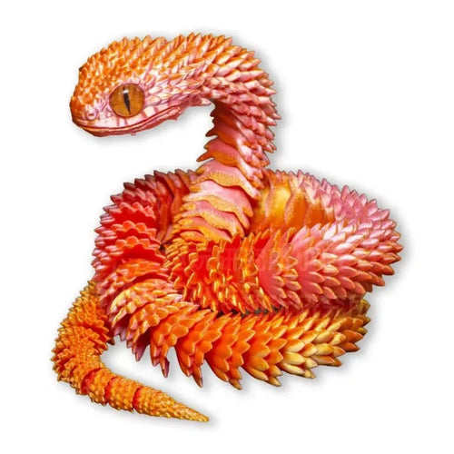  3D Printed Movable Joint Snake Fidget Toy cashymart