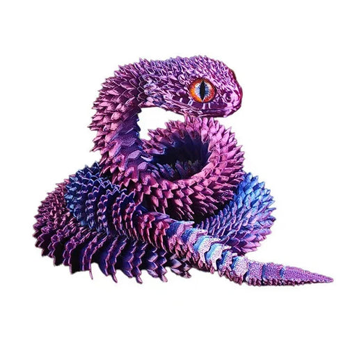  3D Printed Movable Joint Snake Fidget Toy cashymart