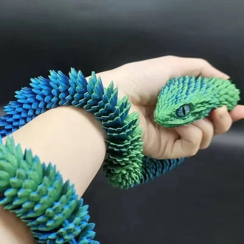  3D Printed Movable Joint Snake Fidget Toy cashymart
