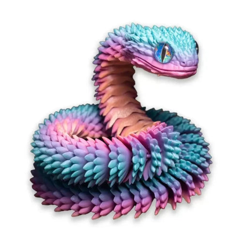  3D Printed Movable Joint Snake Fidget Toy cashymart