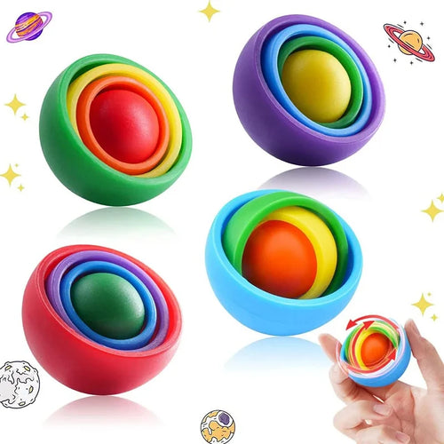  3D Rotation Fidget Gyro Spinner Toy cashymart