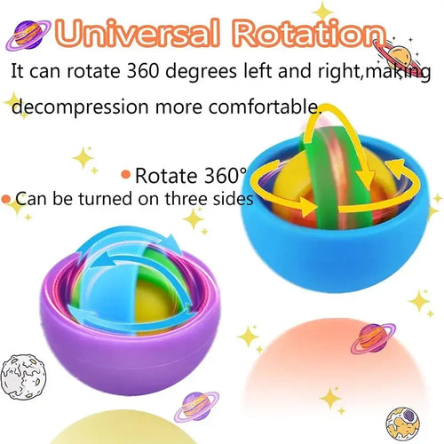  3D Rotation Fidget Gyro Spinner Toy cashymart