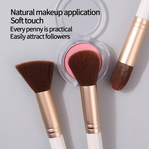  3PCS Premium Makeup Brush Set for Face cashymart