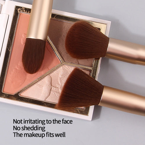  3PCS Premium Makeup Brush Set for Face cashymart