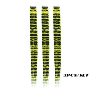  3Pcs Set Colorful Clip-in Hair Extensions cashymart