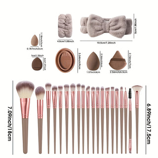  40-Piece Complete Makeup Brush Collection cashymart