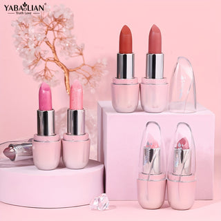  YABAOLIAN Shimmering Matte Lipstick cashymart