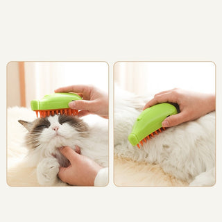  Grooming Spa Deluxe: Steamy Spray Massage Comb for Dogs cashymart