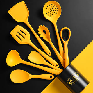  Silicone and Nylon Nonstick Kitchen Utensil Set cashymart