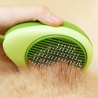  Lemon-Shaped Pet Grooming Comb cashymart