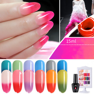  Nail Polish Color-Changing Waterproof cashymart