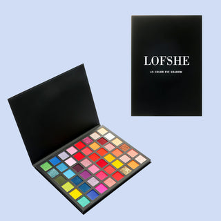  48-Color Waterproof Matte Eyeshadow Palette cashymart