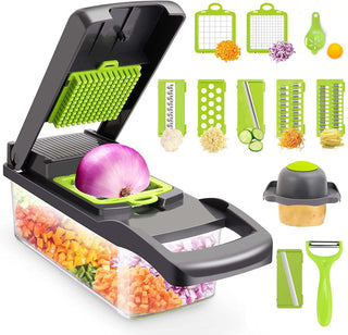  Pressed 14-piece Vegetable Cutter Kit cashymart