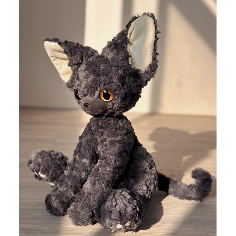  Curly German Cat Plush Toy cashymart