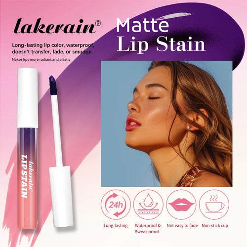  3pcs Lip Stain Set Waterproof Pink Tint cashymart