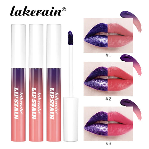  3pcs Lip Stain Set Waterproof Pink Tint cashymart
