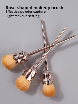  3pcs Rose Powder Brush Set for Beginners cashymart