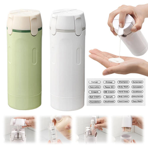  4-in-1 Travel Dispenser Bottles cashymart