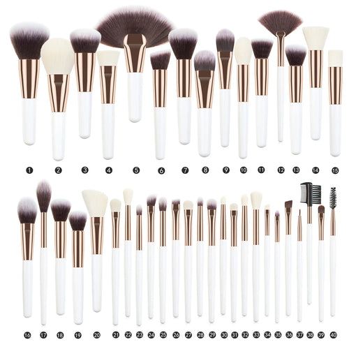  40Pcs Makeup Brushes Set for All Needs cashymart