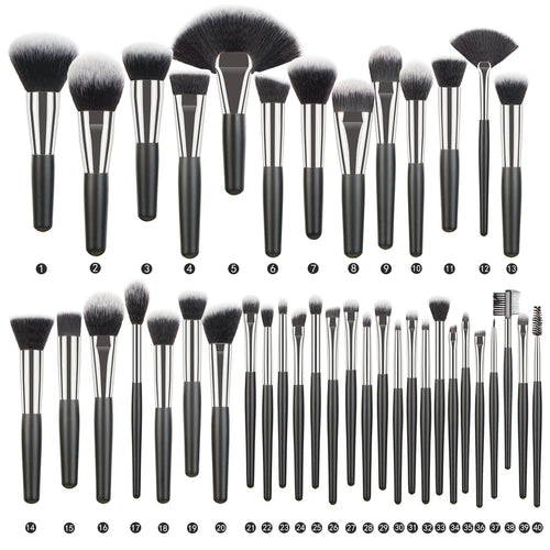  40Pcs Makeup Brushes Set for All Needs cashymart