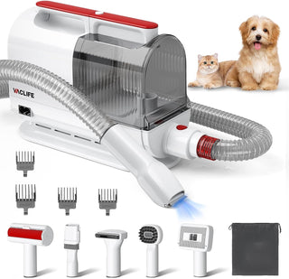  Pet Hair Vacuum and Dog Grooming Kit cashymart