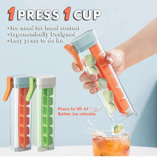  Ultimate Ice Cube Maker with Convenient Storage Box cashymart