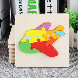  Wooden 3D Panel Educational Toy Set for Kids cashymart