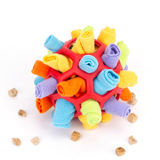  Interactive Pet Dog Sniff and Snack Puzzle Ball cashymart