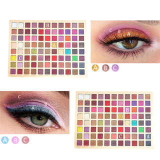  88 Pearly Matte Warm Eyeshadow Palette cashymart