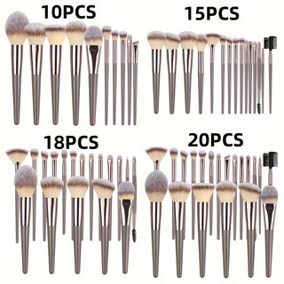  10-20pcs Versatile Makeup Brush Collection cashymart