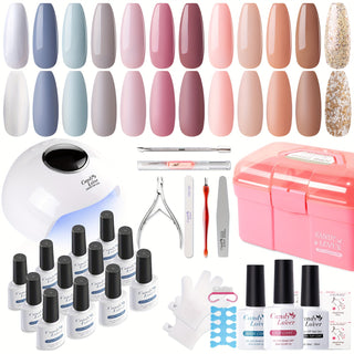  12-Color Gel Polish Set cashymart