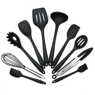  Non-Stick Silicone Kitchen Utensils Set cashymart